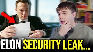 Elon Accidentally Just LEAKED DATA TO OUR ENEMIES [upl. by Lihkin]