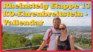 Rheinsteig Etappe 13 Ehrenbreitstein  Vallendar [upl. by Ahtar315]