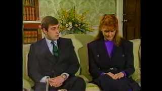 Prince Andrew and Sarah Ferguson profile amp interview 1986 [upl. by Atikihs573]