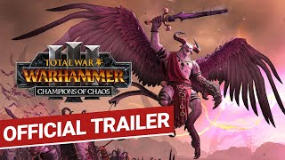 Total War WARHAMMER III  Champions of Chaos Azazel [upl. by Ahsemac]