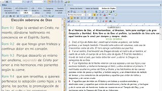 ESword Tutorial 2 ¿Cómo usar el Editor completo esword esword ESword [upl. by Travis]