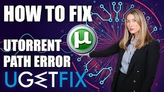 How to fix Utorrent error quotThe system cannot find the path specifiedquot [upl. by Lananna]