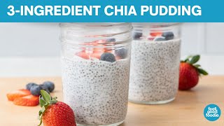 How to Make Chia Pudding with Only 3 Ingredients [upl. by Ostap]