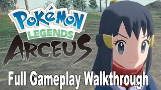 Pokemon Legends Arceus  Full Gameplay Walkthrough HD 1080P [upl. by Alleahcim]