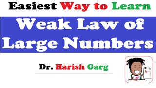 Weak Law of Large Numbers WLLNs and Examples [upl. by Arrik]