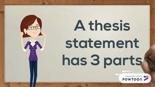 How to Write a Thesis Statement [upl. by Northrop]