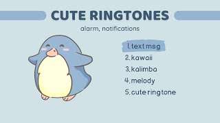 CUTE RINGTONES amp NOTIFICATION SOUNDS FREE  Zedge [upl. by Timon336]