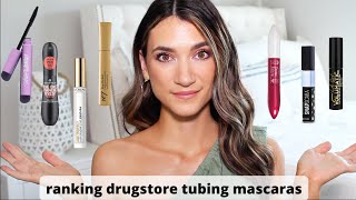 The Best and Worst Drugstore Tubing MascarasWear tests and high end comparison [upl. by Aenaj921]