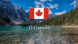 National Anthem of Canada  O Canada  PRE 2018 LYRICS [upl. by Imojean]