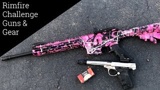 Our Rimfire Challenge Guns amp Gear  JulieGTV [upl. by Adidnac264]