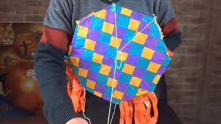 Como crear frenecido de barrilete  How to create kite braking cap 4 final  Paso a paso [upl. by Lorollas3]