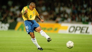 Roberto Carlos Free Kick Goal vs France  1997 [upl. by Hapte]