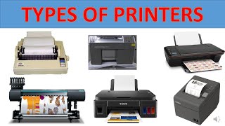 TYPES OF PRINTER  IMPACT PRINTER AND NON IMPACT PRINTER  FUNDAMENTALS OF COMPUTER [upl. by Onairelav619]