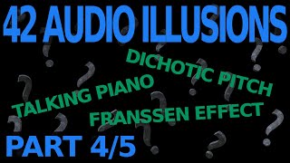 42 Audio Illusions amp Phenomena  Part 45 of Psychoacoustics [upl. by Carroll]