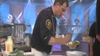 Okamoto Studio on Iron Chef America Flay v Morimoto [upl. by Silma]