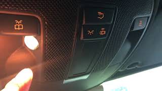 INTERIOR LIGHTS CONTROL  MercedesBenz CLA [upl. by Dracir132]