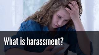 What is Harassment [upl. by Ebarta]