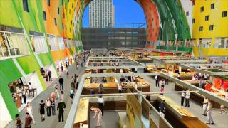 MVRDV  Markthal Market Hall Rotterdam  2014 [upl. by Kelsi708]