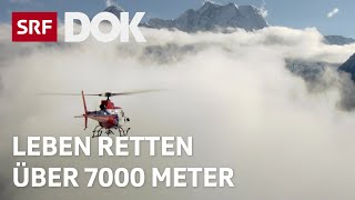 Die Bergretter in Himalaya – Rettungshelikopter in eisigen Höhen  Doku  SRF Dok [upl. by Piotr]