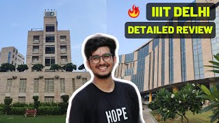 IIIT Delhi Detailed Review 2020  Workload Placements Cutoffs Bonus Plagiarism Hostels Campus [upl. by Lesnah]