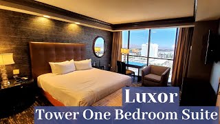 Luxor Las Vegas  Tower One Bedroom Suite [upl. by Nimajnab]