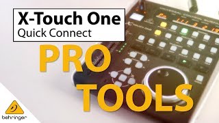 X Touch One  Set up with Pro Tools [upl. by Nalliuq]