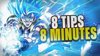 8 DB LEGENDS TIPS you MUST KNOW How to Play DB Legends Like a PRO amp Get Better EASY GUIDE [upl. by Analart]