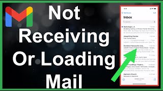 Not Receiving Or Not Loading New Mail In Gmail App [upl. by Nlocnil361]