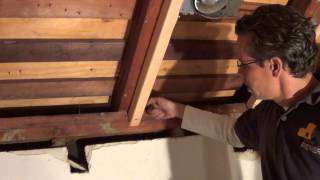 How to convert a conventional flat ceiling into a VAULTED CEILING [upl. by Irtak]