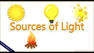 Sources of Light  Light Sources  Reflectors of Light [upl. by Ardnaek]