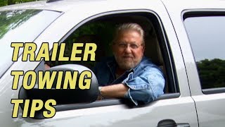 TRAILER TOWING TIPS FOR A PICKUP [upl. by Adnarb]