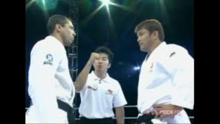 Hidehiko Yoshida vs Royce Gracie Pride Shockwave 2002 [upl. by Dafodil]