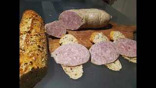 Recette saucisson à lail [upl. by Poll]