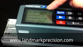 How to Calibrate TIME3200 TR200 Surface Roughness Tester Gauge Profilometer [upl. by Idisahc]