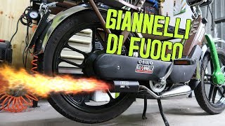 Unboxing installazione e soundcheck Giannelli Fire per Piaggio Ciao [upl. by Esmond]