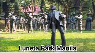 Walking Tour at Luneta Park Manila Philippines [upl. by Attela]