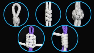 Nudos básicos para hacer pulseras paracord [upl. by Nalliuq]