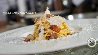 Spaghetti Carbonara – Bruno Albouze [upl. by Ssur]