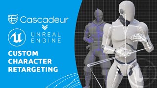 Cascadeur to UE4  Custom Character Retargeting [upl. by Ettezzus]