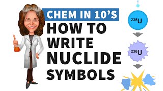 How to Write Nuclide Symbols [upl. by Huntlee811]