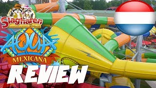 Review Zwembad Aqua Mexicana Attractiepark Slagharen Nederland Nederlands [upl. by Hinckley923]