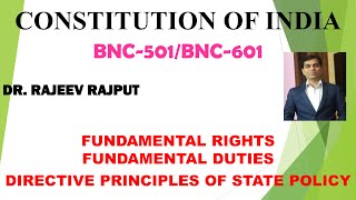 Fundamental Rights  Fundamental Duties  Directive Principles of State Policy [upl. by Williamsen15]