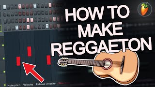 How To Make Reggaeton Beats In FL Studio Making A Beat From Scratch [upl. by Libby59]