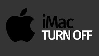 Turn iMac OFF  How to turn off an iMac Pro [upl. by Ainsley]