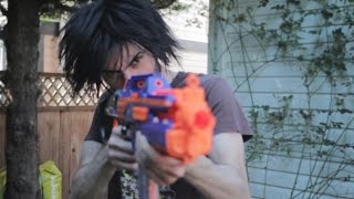 Nerf War Blaster Battle [upl. by Atiraj303]