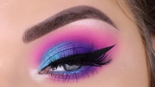 Juvias Place Masquerade Mini Palette  Colorful Eyeshadow Tutorial [upl. by Naman111]