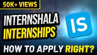 Internshala Internships  How to Apply  Tips and Tricks [upl. by Lletnohs]