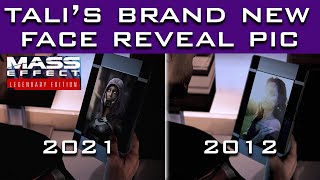 Talis BRAND NEW FACE REVEAL in Mass Effect 3 Legendary Edition vs Original 2012 Release [upl. by Errised]