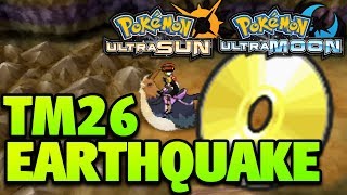 How to Get Earthquake Location – Pokemon Ultra Sun and Moon TM 26 Earthquake Location [upl. by Salahi]