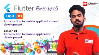 Unit 01  Lesson 01  Introduction to mobile application development  Flutter [upl. by Lyrrehs656]